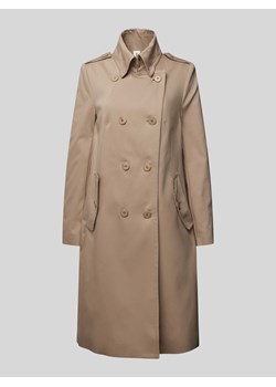 Płaszcz z wykładanym kołnierzem model ‘HARLESTON’ ze sklepu Peek&Cloppenburg  w kategorii Płaszcze damskie - zdjęcie 170414141