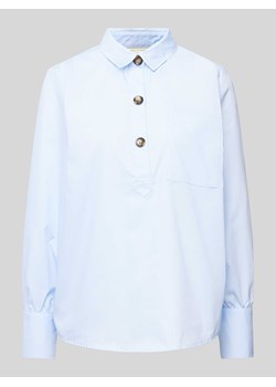 Bluzka z kieszenią na piersi model ‘Flynn’ ze sklepu Peek&Cloppenburg  w kategorii Bluzki damskie - zdjęcie 170414150