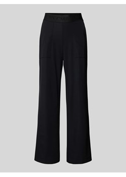 Spodnie materiałowe o kroju regular fit w kant model ‘CAMERON UTILITY’ ze sklepu Peek&Cloppenburg  w kategorii Spodnie damskie - zdjęcie 170414160