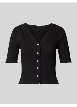 T-shirt z listwą guzikową model ‘LAILA’ ze sklepu Peek&Cloppenburg  w kategorii Bluzki damskie - zdjęcie 170414192