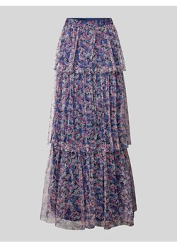 Długa spódnica z efektem stopniowania ze sklepu Peek&Cloppenburg  w kategorii Spódnice - zdjęcie 170414220