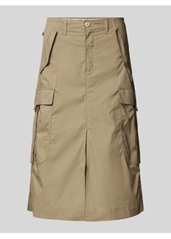 Spódnica midi z kieszeniami cargo model ‘Long Army Skirt’ ze sklepu Peek&Cloppenburg  w kategorii Spódnice - zdjęcie 170414253