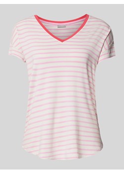 T-shirt ze wzorem w paski model ‘Feporsi’ ze sklepu Peek&Cloppenburg  w kategorii Bluzki damskie - zdjęcie 170414260