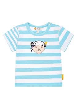 Steiff Koszulka w kolorze błękitnym ze sklepu Limango Polska w kategorii Koszulki niemowlęce - zdjęcie 170414522