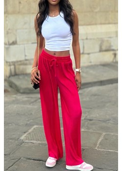 Spodnie MOARELDA FUCHSIA ze sklepu Ivet Shop w kategorii Spodnie damskie - zdjęcie 170415800