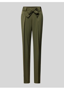 Spodnie z zakładkami w pasie ze sklepu Peek&Cloppenburg  w kategorii Spodnie damskie - zdjęcie 170417190
