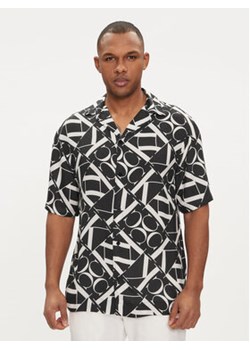 Calvin Klein Swimwear Koszula Resort KM0KM00970 Czarny Relaxed Fit ze sklepu MODIVO w kategorii Koszule męskie - zdjęcie 170424834
