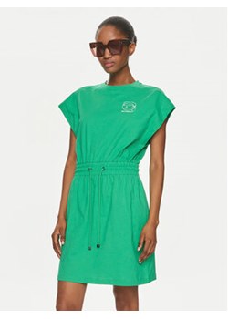 KARL LAGERFELD Sukienka codzienna 230W2231 Zielony Regular Fit ze sklepu MODIVO w kategorii Sukienki - zdjęcie 170424924
