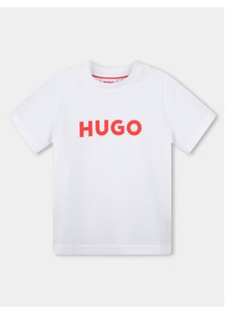Hugo T-Shirt G00007 S Biały Regular Fit ze sklepu MODIVO w kategorii T-shirty chłopięce - zdjęcie 170425082