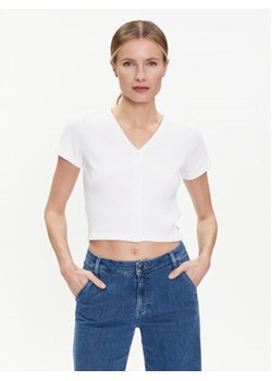 Levi's® Bluzka Monica A7182-0000 Biały Slim Fit ze sklepu MODIVO w kategorii Bluzki damskie - zdjęcie 170425123