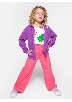 Coccodrillo Spodnie materiałowe WC4122701JPK Różowy Regular Fit ze sklepu MODIVO w kategorii Spodnie dziewczęce - zdjęcie 170425214