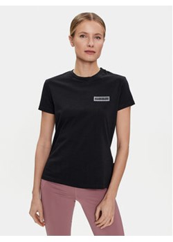 Napapijri T-Shirt Iaato NP0A4HWU Czarny Regular Fit ze sklepu MODIVO w kategorii Bluzki damskie - zdjęcie 170425451