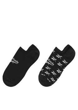 Zestaw 3 par niskich skarpet unisex Reebok CL FO Invisible Sock GG6679 Czarny ze sklepu eobuwie.pl w kategorii Skarpetki męskie - zdjęcie 170425644