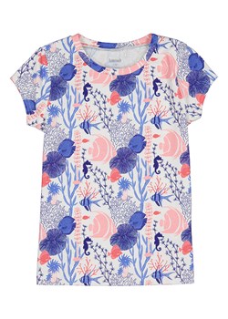 lamino Koszulka w kolorze fioletowym ze wzorem ze sklepu Limango Polska w kategorii Bluzki dziewczęce - zdjęcie 170429700