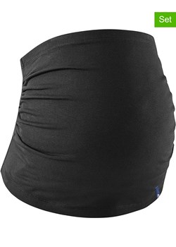 JAKO-O Opaski (2 szt.) w kolorze czarnym i szarym na brzuch ze sklepu Limango Polska w kategorii Bielizna ciążowa - zdjęcie 170430073
