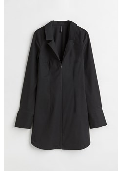 H & M - Krótka szmizjerka - Czarny ze sklepu H&M w kategorii Sukienki - zdjęcie 170430151