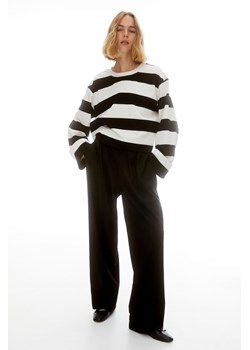 H & M - Bawełniany top - Czarny ze sklepu H&M w kategorii Bluzki damskie - zdjęcie 170430171