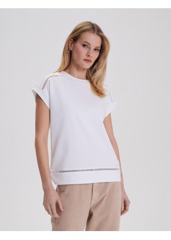 Koszulka FIDELA Biały XL ze sklepu Diverse w kategorii Bluzki damskie - zdjęcie 170430701