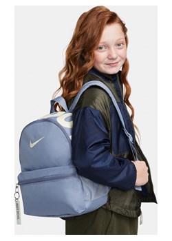 Mały plecak dziecięcy Nike Brasilia JDI (11 l) - Niebieski ze sklepu Nike poland w kategorii Plecaki dla dzieci - zdjęcie 170430724