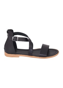 Miss Hera Skórzane sandały w kolorze czarnym ze sklepu Limango Polska w kategorii Sandały damskie - zdjęcie 170430792