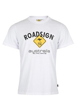 Roadsign Koszulka w kolorze białym ze sklepu Limango Polska w kategorii T-shirty męskie - zdjęcie 170430812