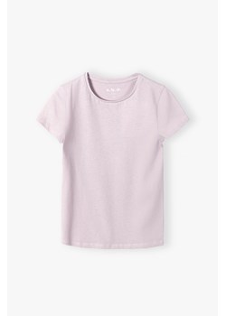 Różowa koszulka dla dziewczynki ze sklepu 5.10.15 w kategorii Bluzki dziewczęce - zdjęcie 170431334