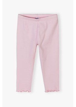 Różowe legginsy dla dziewczynki ze sklepu 5.10.15 w kategorii Spodnie dziewczęce - zdjęcie 170431372