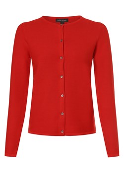 Franco Callegari Kardigan damski Kobiety Bawełna czerwony jednolity ze sklepu vangraaf w kategorii Swetry damskie - zdjęcie 170433184