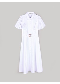 GATE Damska sukienka midi z paskiem 36 ze sklepu gateshop w kategorii Sukienki - zdjęcie 170435782