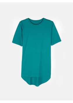 GATE Klasyczny długi t-shirt z bawełny 34 ze sklepu gateshop w kategorii Bluzki damskie - zdjęcie 170436134