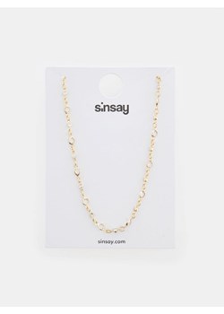Sinsay - Naszyjnik - złoty ze sklepu Sinsay w kategorii Naszyjniki - zdjęcie 170438944