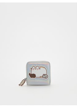 Reserved - Błyszczący portfel Pusheen - jasnoszary ze sklepu Reserved w kategorii Akcesoria dziecięce - zdjęcie 170439562