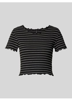T-shirt krótki ze wzorem w paski model ‘ANITS’ ze sklepu Peek&Cloppenburg  w kategorii Bluzki damskie - zdjęcie 170442362