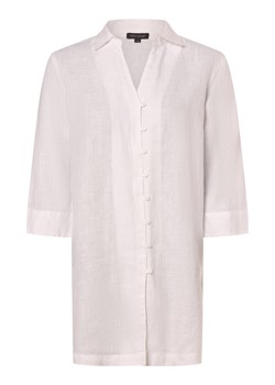 Franco Callegari Damska bluzka lniana Kobiety len biały jednolity ze sklepu vangraaf w kategorii Bluzki damskie - zdjęcie 170442852