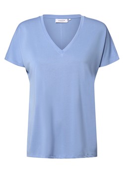 Msch Copenhagen Koszulka damska - MSCHFenya Kobiety Modal jasnoniebieski jednolity ze sklepu vangraaf w kategorii Bluzki damskie - zdjęcie 170442913