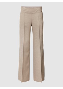 Spodnie do garnituru z przeszytymi plisami model ‘SPOCHT’ ze sklepu Peek&Cloppenburg  w kategorii Spodnie damskie - zdjęcie 170445303