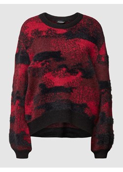 Sweter z obszyciem w kontrastowym kolorze model ‘SHIMMERING MOMENTS’ ze sklepu Peek&Cloppenburg  w kategorii Swetry damskie - zdjęcie 170445352