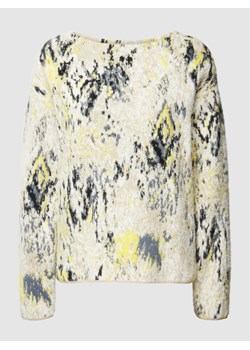 Sweter z dzianiny we wzory na całej powierzchni ze sklepu Peek&Cloppenburg  w kategorii Swetry damskie - zdjęcie 170445494