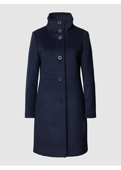 Płaszcz z mieszanki wełny lana ze stójką ze sklepu Peek&Cloppenburg  w kategorii Płaszcze damskie - zdjęcie 170446130