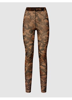 Legginsy z wzorem na całej powierzchni ze sklepu Peek&Cloppenburg  w kategorii Spodnie damskie - zdjęcie 170446274