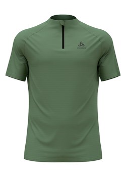 Odlo Koszulka &quot;Essential&quot; w kolorze zielonym do biegania ze sklepu Limango Polska w kategorii T-shirty męskie - zdjęcie 170446610