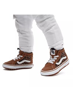 Vans Skórzane sneakersy w kolorze brązowym ze sklepu Limango Polska w kategorii Trampki dziecięce - zdjęcie 170446704
