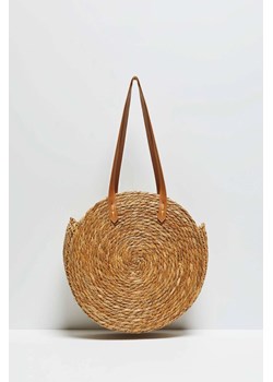 Okrągła słomkowa torba ze sklepu Moodo.pl w kategorii Torby letnie - zdjęcie 170463861