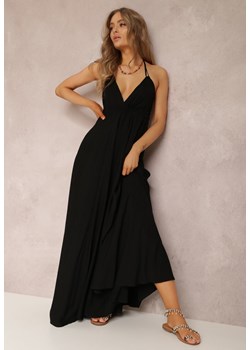 Czarna Sukienka Agarania ze sklepu Renee odzież w kategorii Sukienki - zdjęcie 170465964