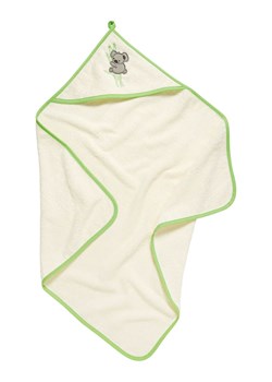 Playshoes Ręcznik w kolorze beżowo-zielonym z kapturem ze sklepu Limango Polska w kategorii Ręczniki dla dzieci - zdjęcie 170466590