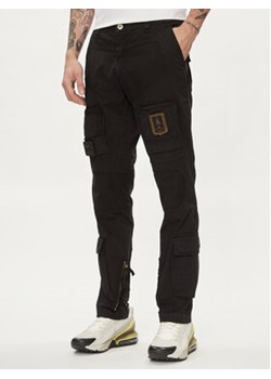 Aeronautica Militare Spodnie materiałowe 241PA1387CT1493 Czarny Regular Fit ze sklepu MODIVO w kategorii Spodnie męskie - zdjęcie 170467884
