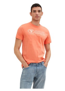 Tom Tailor T-Shirt 1035611 Pomarańczowy Regular Fit ze sklepu MODIVO w kategorii T-shirty męskie - zdjęcie 170467911