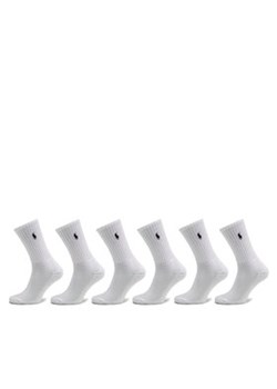 Polo Ralph Lauren Zestaw 6 par wysokich skarpet dziecięcych 444928208001 Biały ze sklepu MODIVO w kategorii Skarpetki dziecięce - zdjęcie 170467923