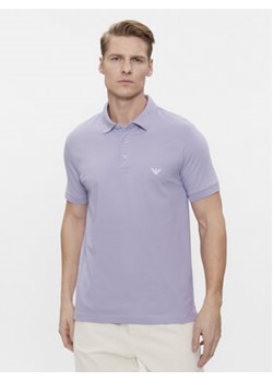 Emporio Armani Underwear Polo 211804 4R461 08990 Fioletowy Regular Fit ze sklepu MODIVO w kategorii T-shirty męskie - zdjęcie 170467934