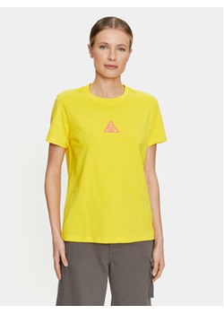 Vans T-Shirt Tri Boyfriend VN0A4SCY Żółty Regular Fit ze sklepu MODIVO w kategorii Bluzki damskie - zdjęcie 170468030